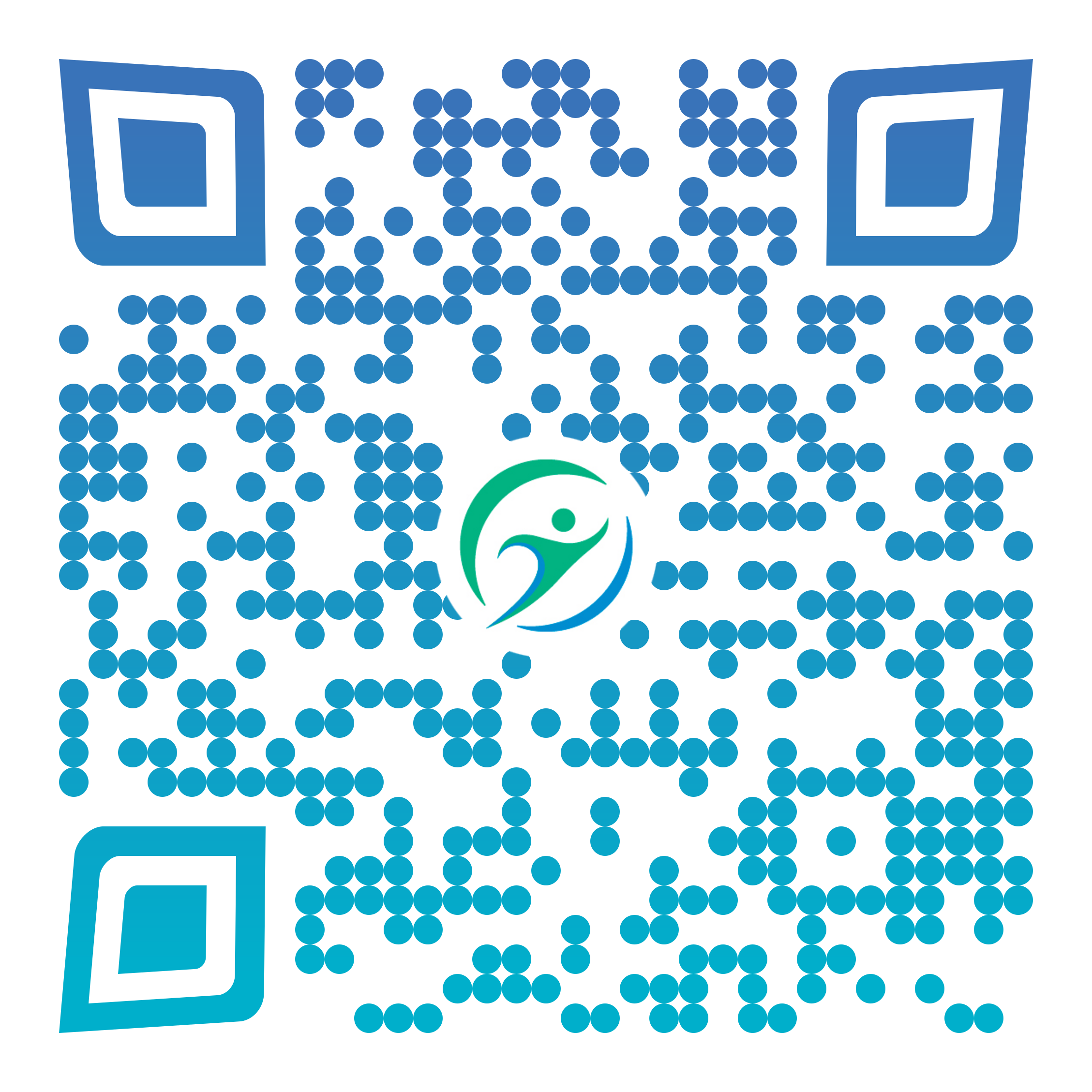 QR — Сайт (Blue)